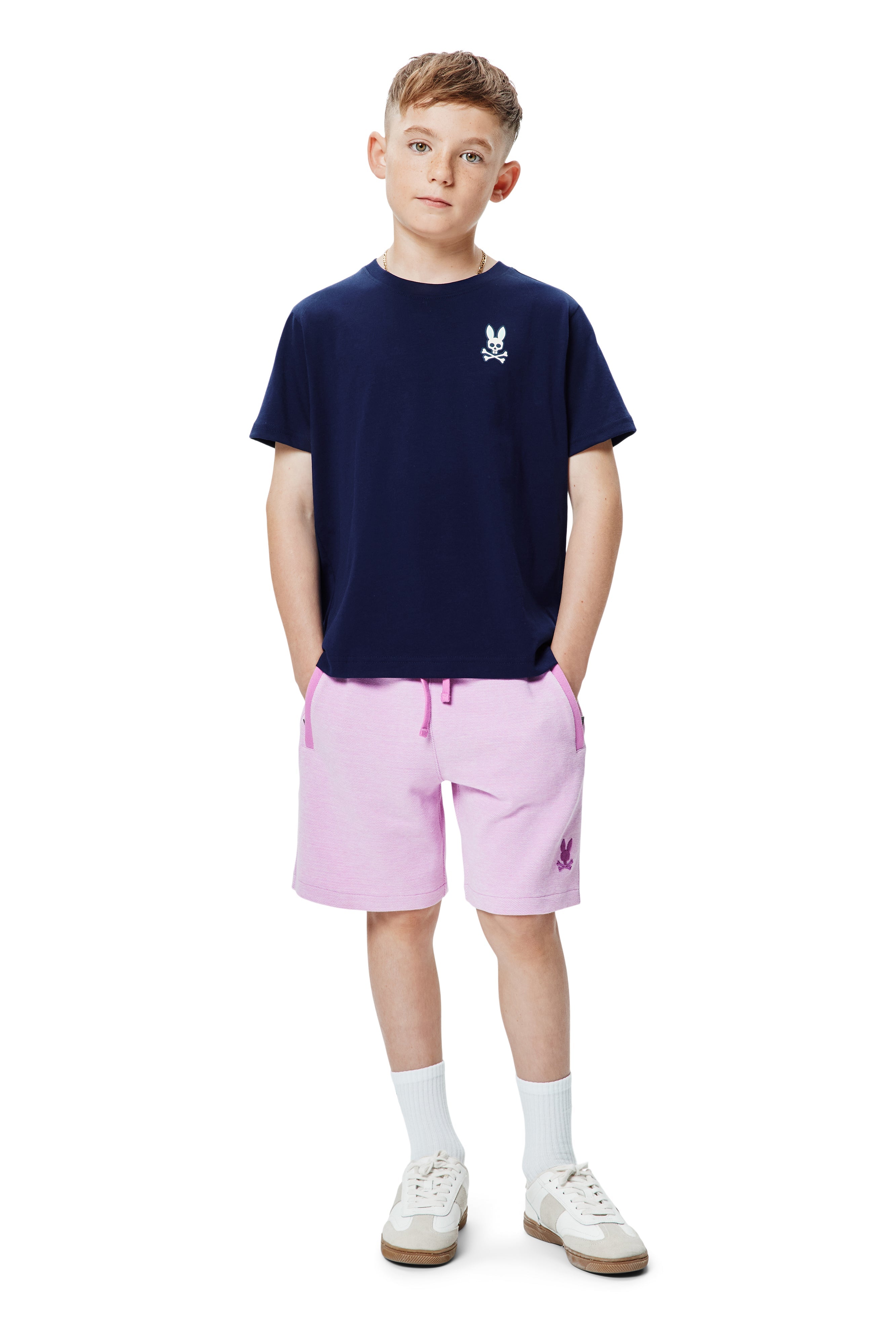 Psycho Bunny Kids Frank Back Graphic Tee