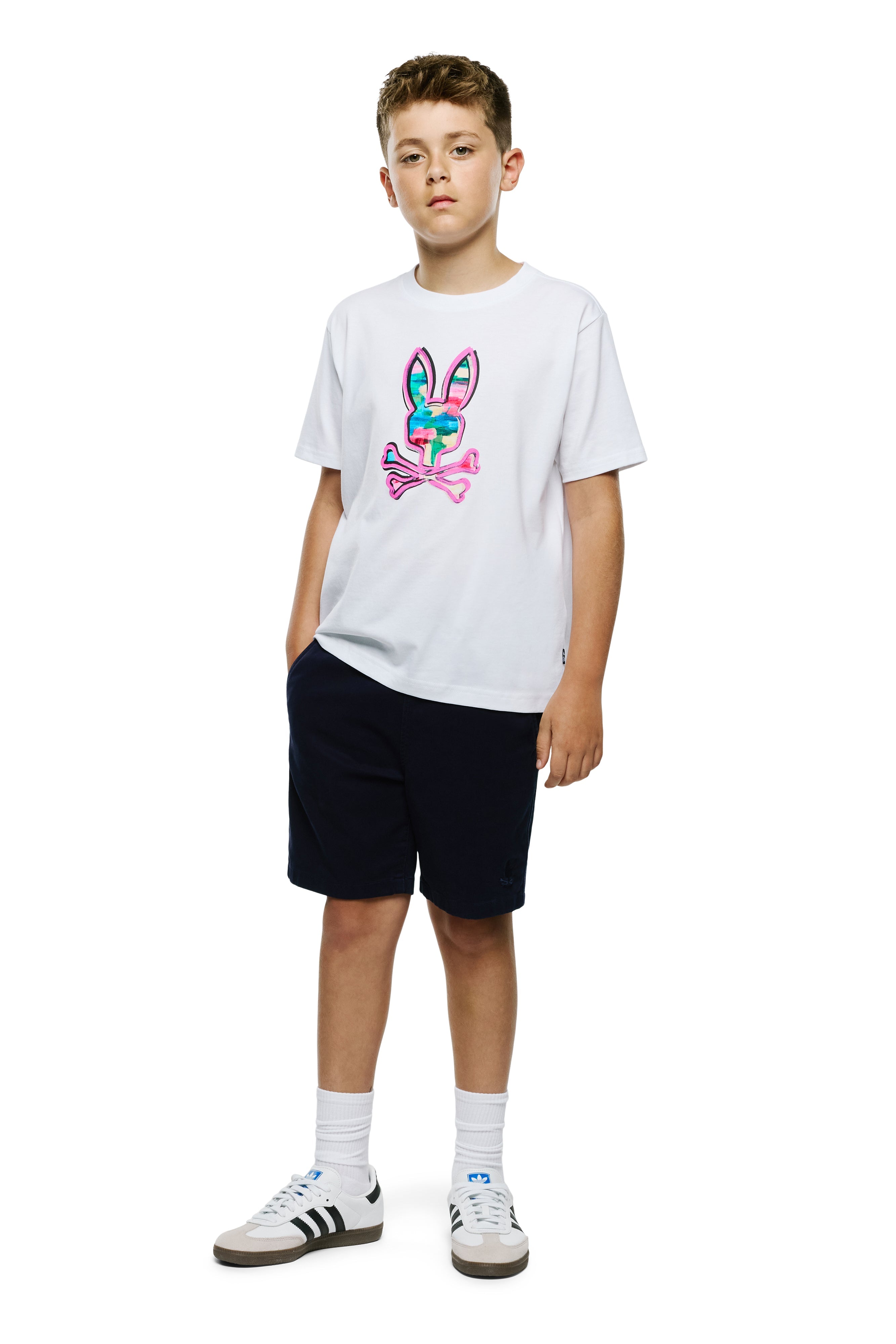 Psycho Bunny Kids Nate Graphic Tee