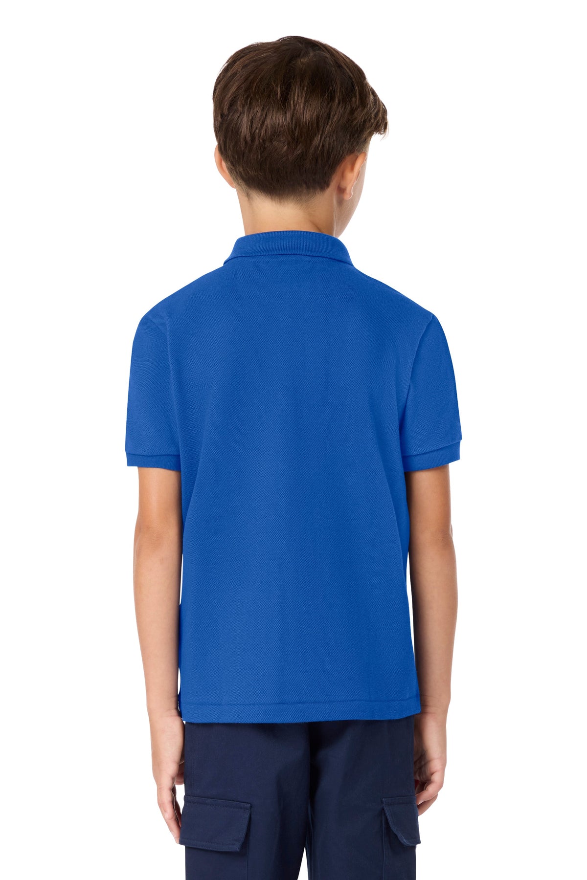 Lacoste Boys Classic Blue Polo