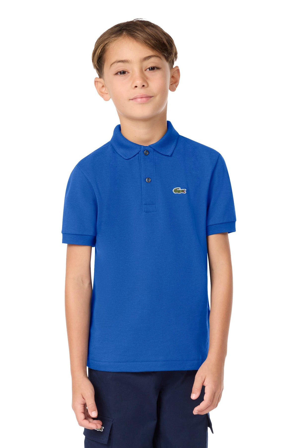 Lacoste Boys Classic Blue Polo