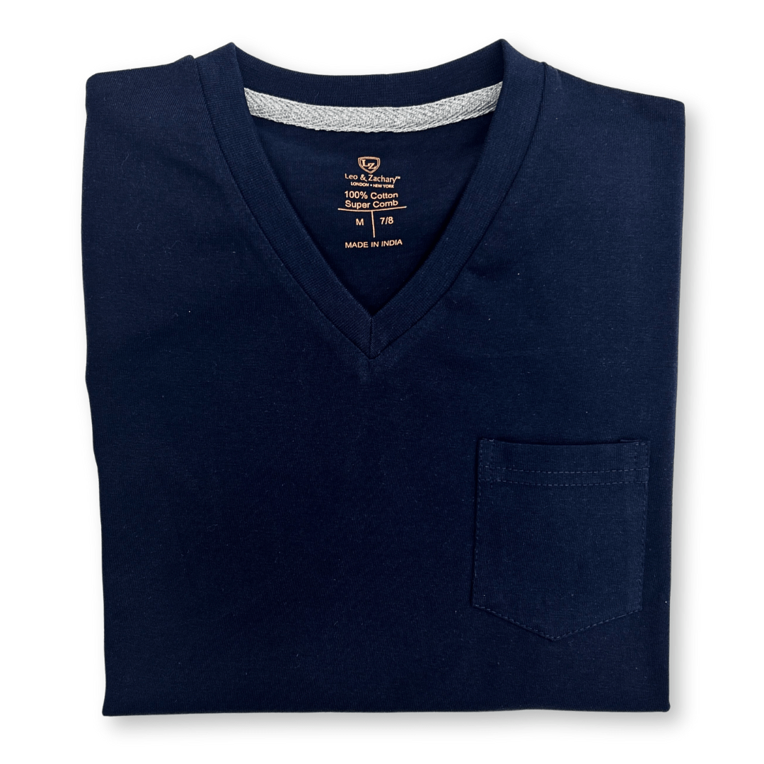 Leo & Zachary Boys Navy T-Shirt_TCN - N - NorthBoys