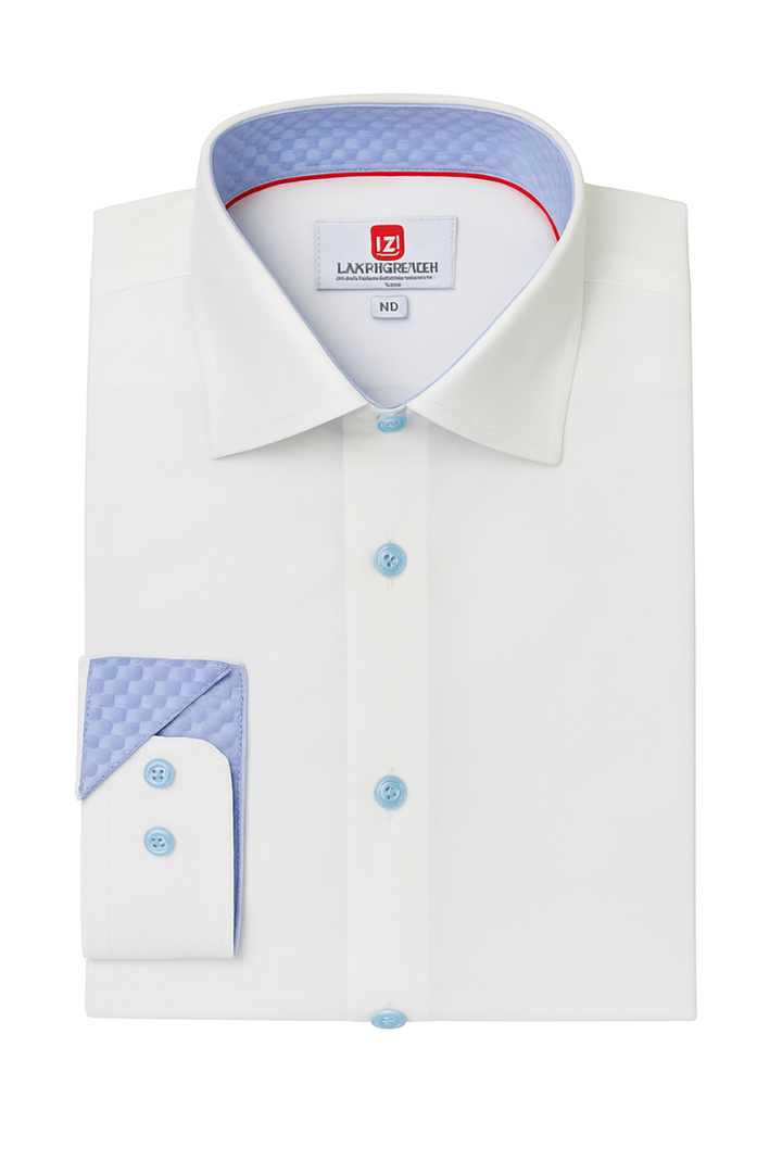 Leo & Zachary Boys Non-Iron Dress Shirt_ P5542-NorthBoys