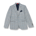 Leo & Zachary Boys Slim Multi Plaid Blazer_ BLZ5866-NorthBoys