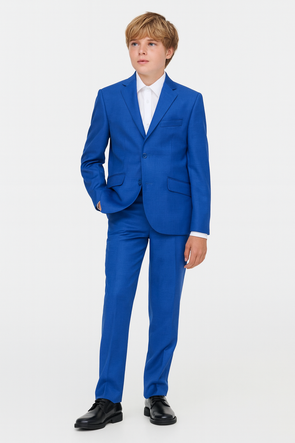 Marc New York Boys Husky Bright Blue Suit-NorthBoys
