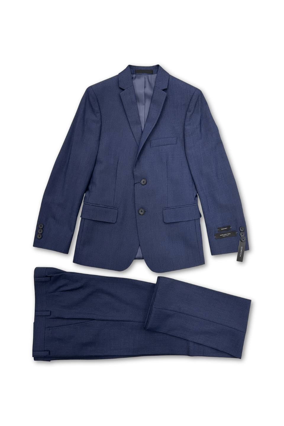 Marc New York Boys Skinny Blue Neat Suit_ W0711-NorthBoys