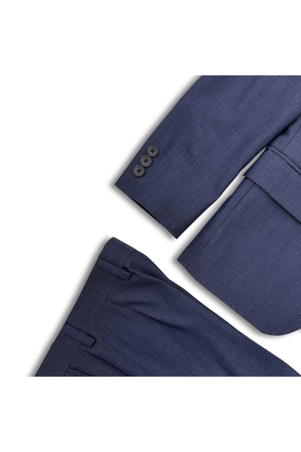 Marc New York Boys Skinny Blue Neat Suit_ W0711-NorthBoys