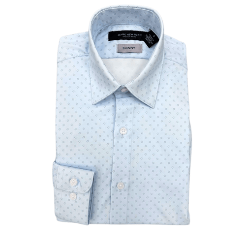 Marc New York Boys Skinny Plaid Dress Shirt_ MBS0086 - NorthBoys