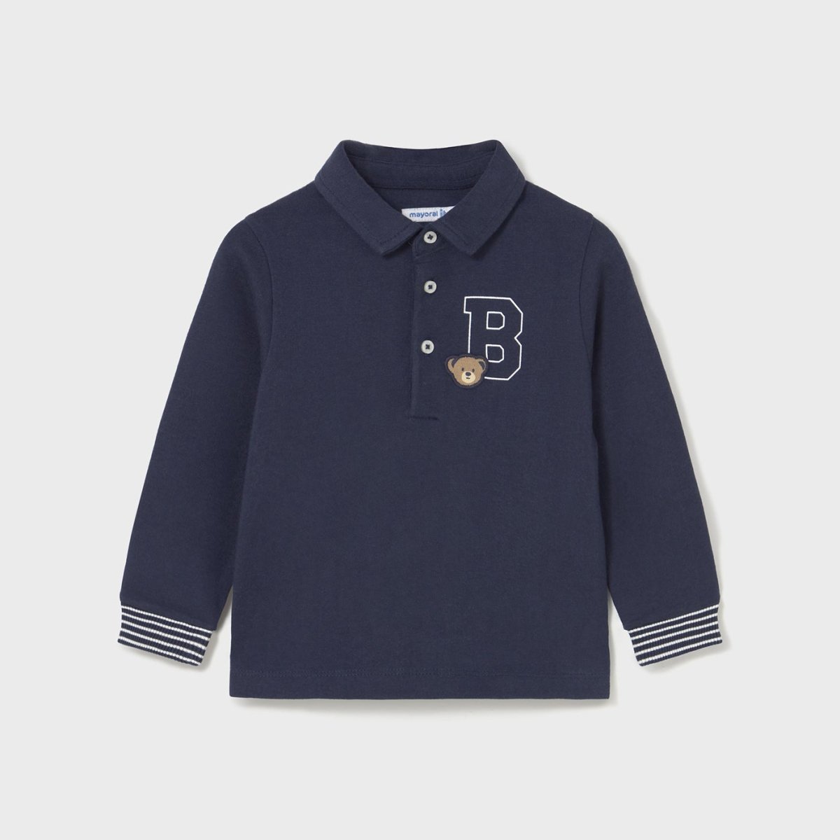 Survêtement Polaire Bébé Garçon Mayoral - T-shirt Et Pantalon Bleu - Collection Automne-hiver - Matériau Doux - 5