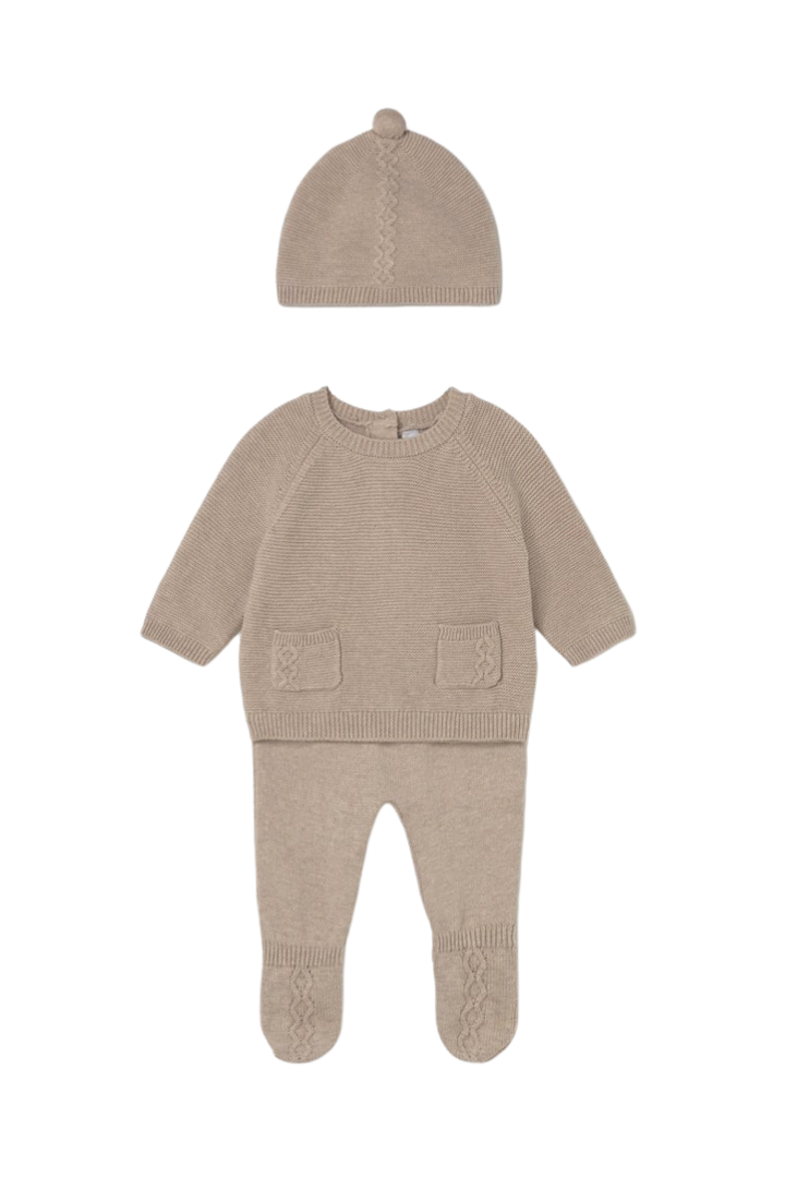Mayoral Baby Boys Leg Warmer & Hat Set_ 2564