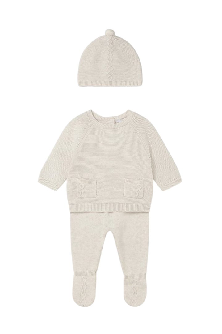 Mayoral Baby Boys Leg Warmer & Hat Set_ 2564