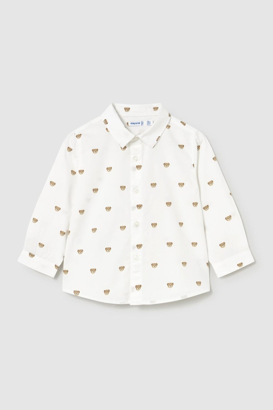 Mayoral Baby Boys Long Sleeve Shirt_ 2107 - NorthBoys