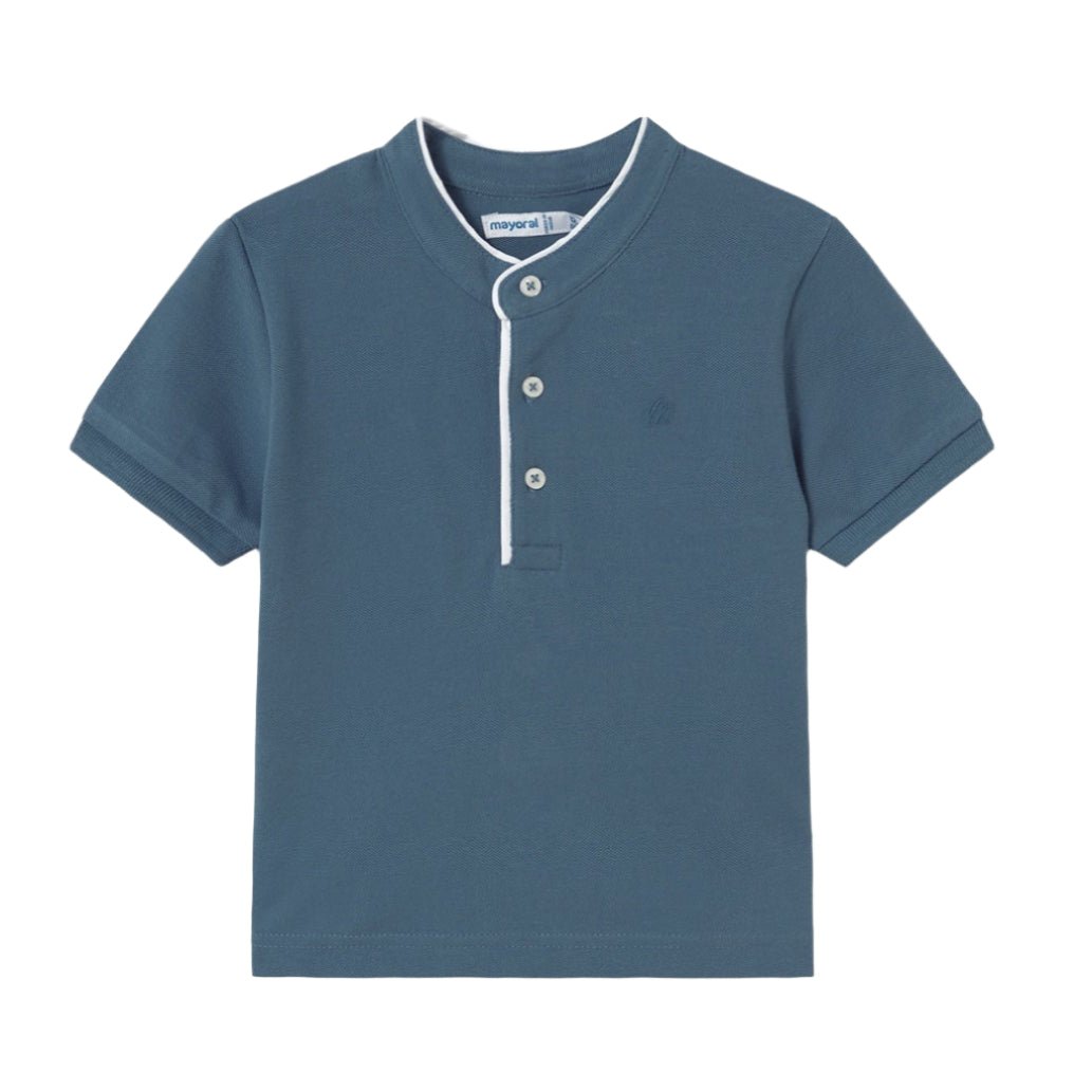 Mayoral Baby Boys Mao Neck Polo_ 1107 - NorthBoys
