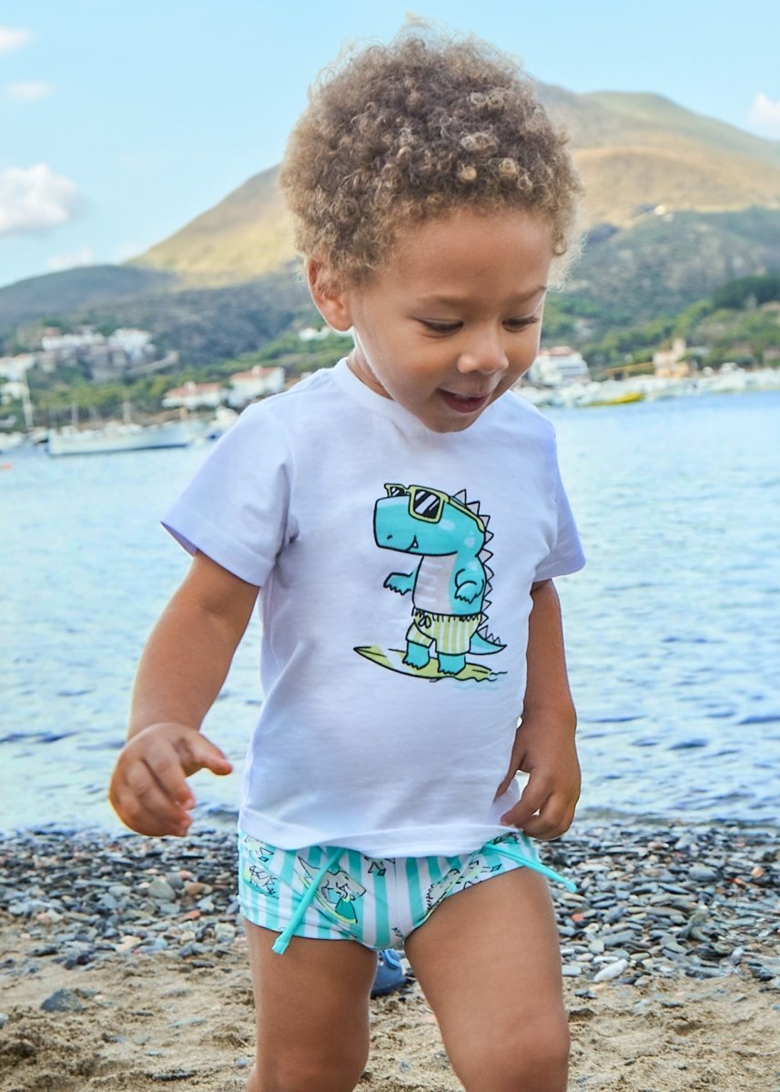 Mayoral Baby Boys Swimsuit T-Shirt Set_ 1648-NorthBoys