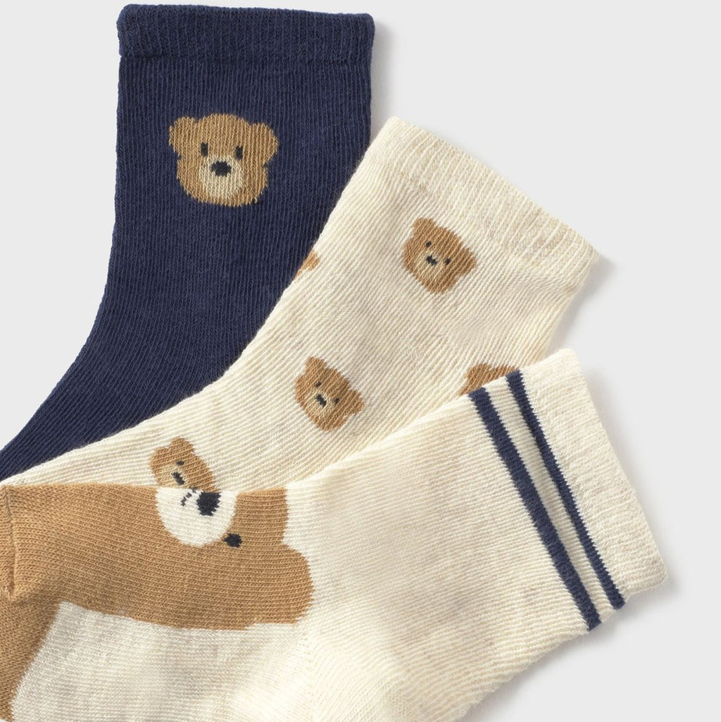 Mayoral Baby Boys Three Sock Set_ 10008 - NorthBoys