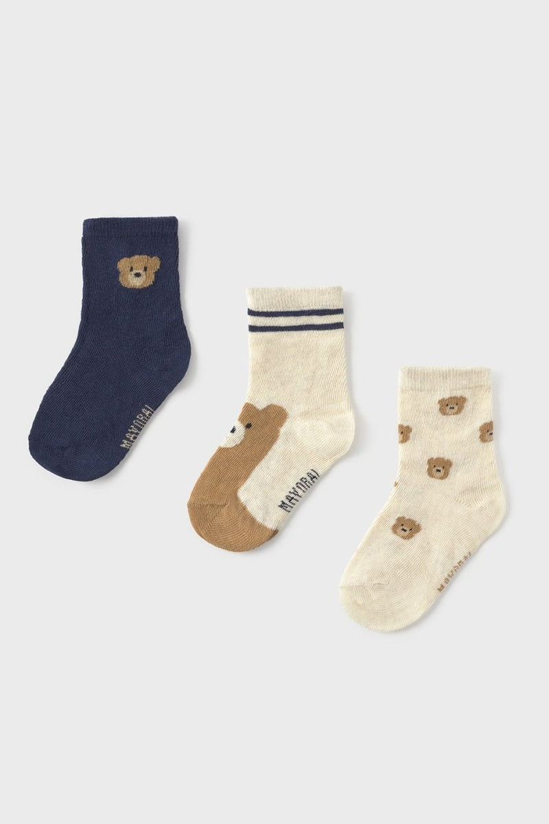 Mayoral Baby Boys Three Sock Set_ 10008 - NorthBoys