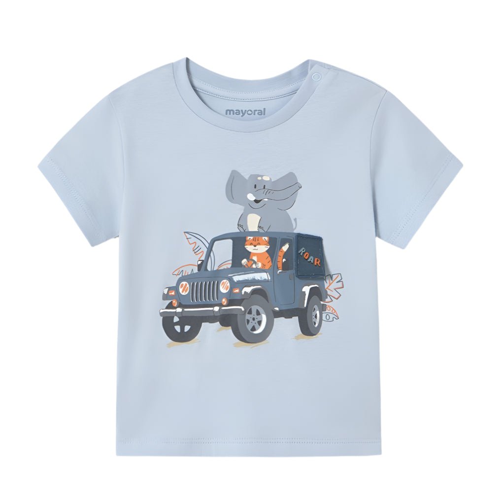 Mayoral Baby Boys Vehicle T-Shirt_ 1053 - NorthBoys