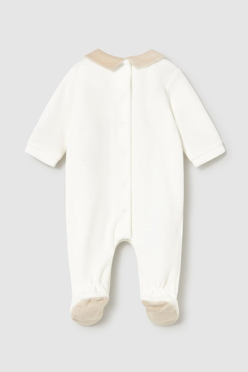 Mayoral Baby Boys Velour Onesie_ 2716 - NorthBoys