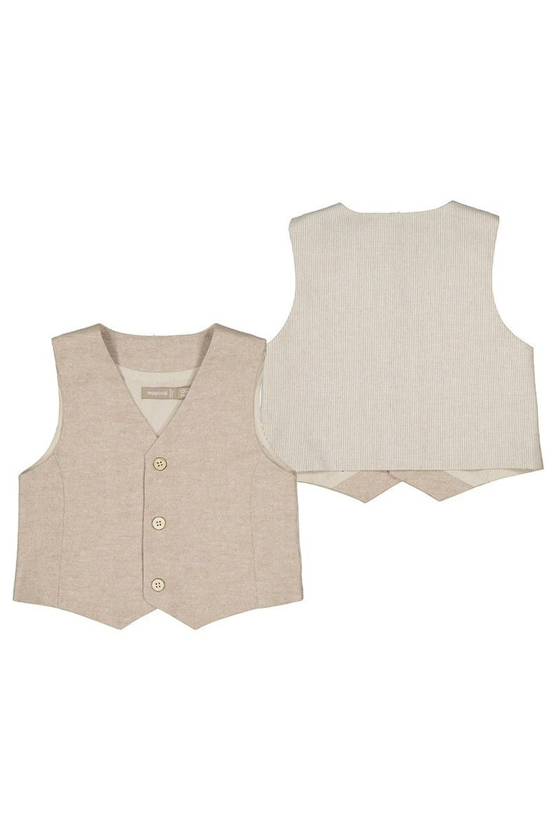 Mayoral Baby Dressy Linen Vest_ 1387 - 46 - NorthBoys