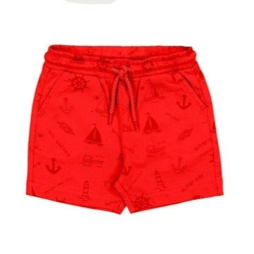 Mayoral Baby Printed Bermuda Shorts _Red 1647 - 12b - NorthBoys