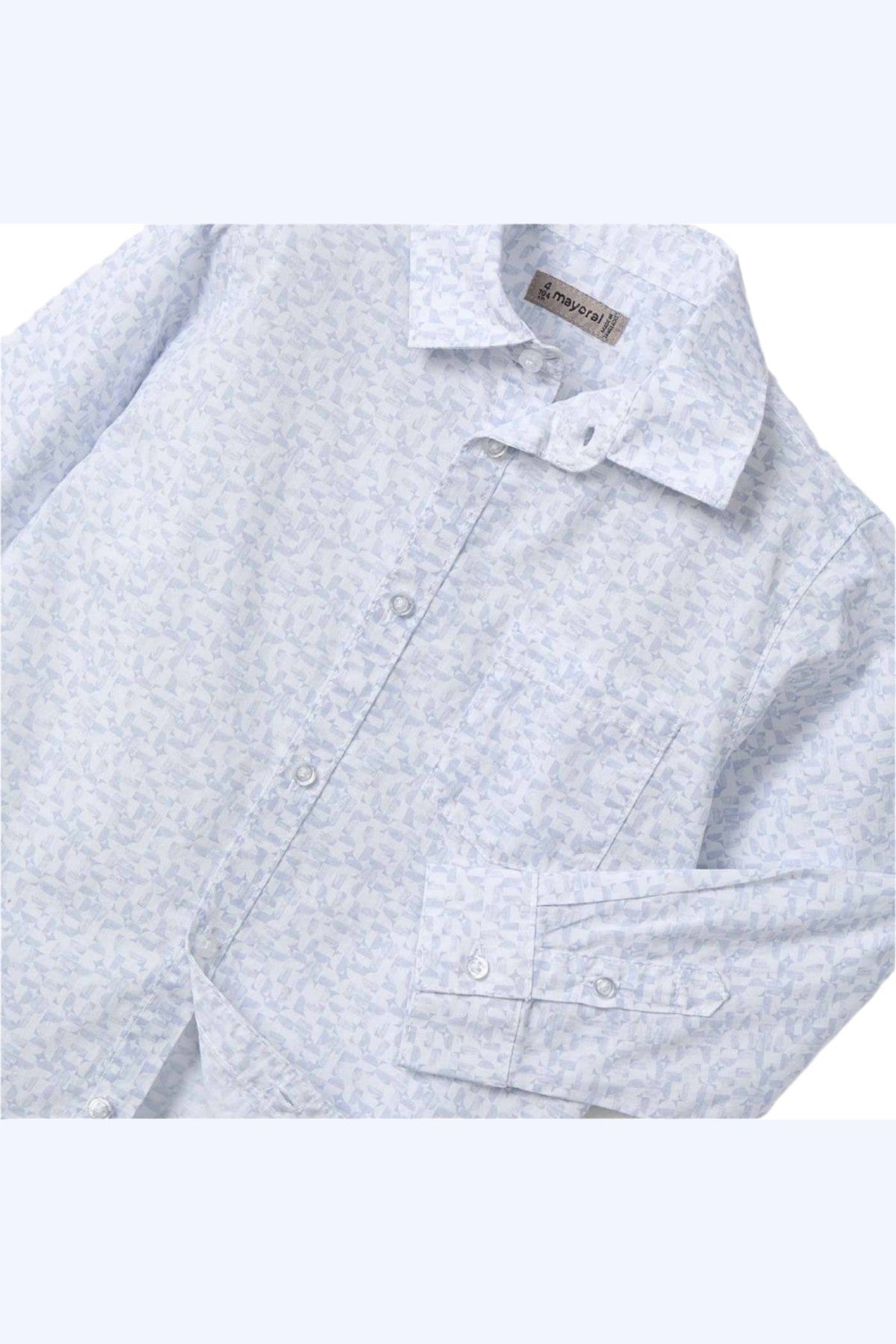 Mayoral Boys Mini Long Sleeve Shirt_ 3117 - NorthBoys