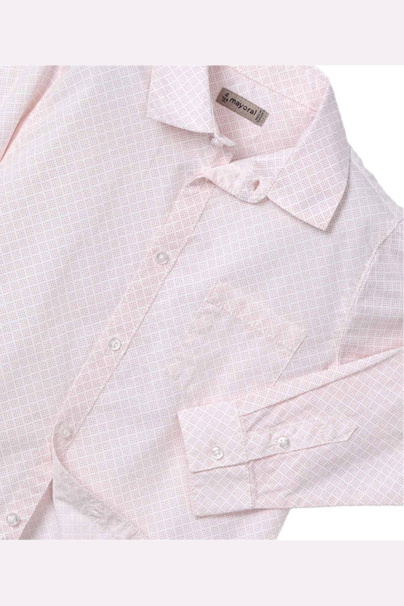 Mayoral Boys Mini Long Sleeve Shirt_ 3117 - NorthBoys