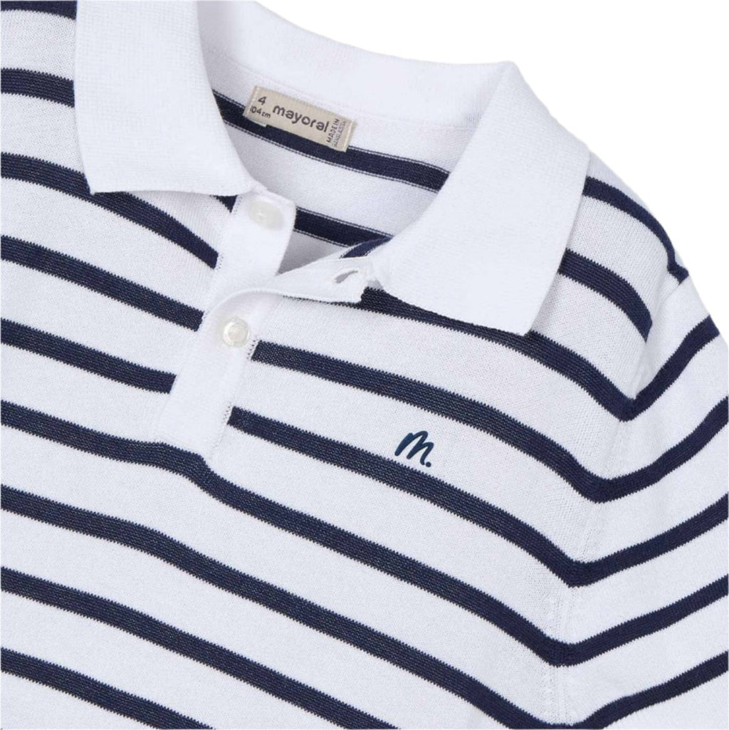 Mayoral Boys Mini Striped Polo_ 3104 - NorthBoys