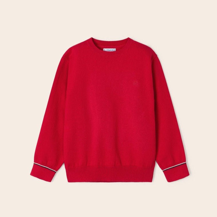 Mayoral Mini Basic Cotton Red Sweater_311 - 26 - NorthBoys