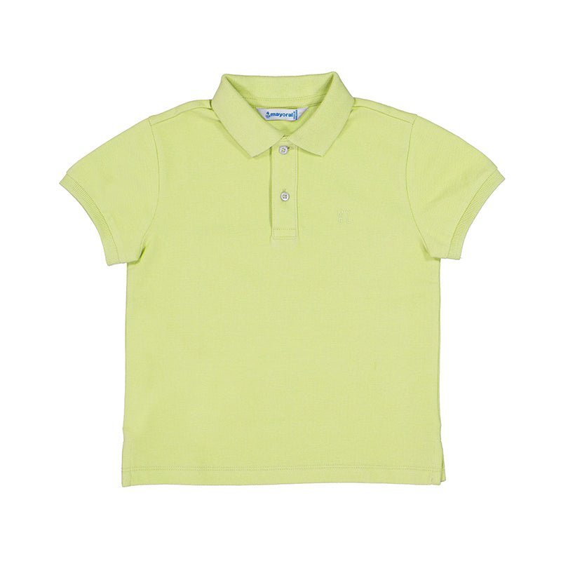 Mayoral Mini Basic Yellow Short Sleeve Polo - NorthBoys