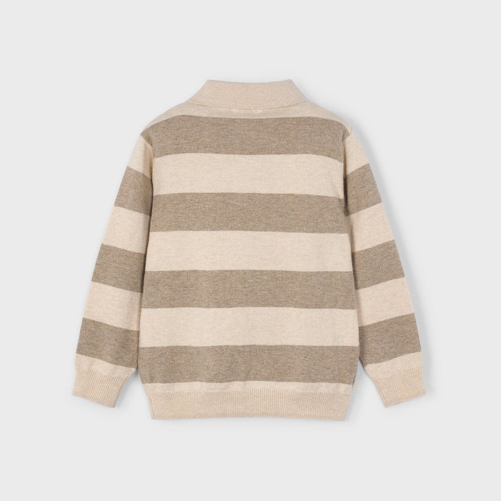 Mayoral Mini Boys Long Sleeve Knit Polo_ 4122 - 024 - NorthBoys