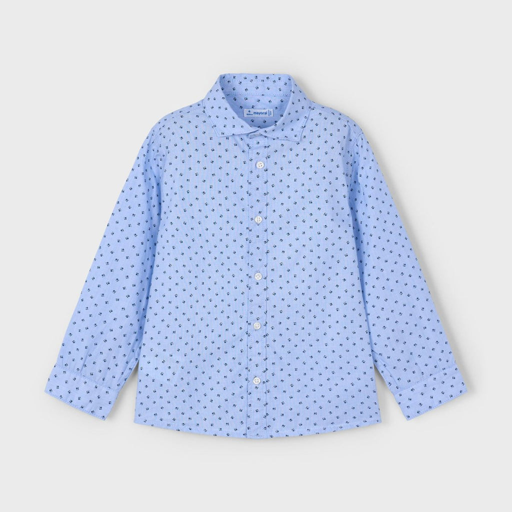 Mayoral Mini Boys Long Sleeve Shirt_ 4129 - NorthBoys