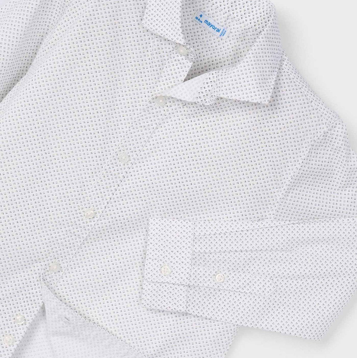 Mayoral Mini Boys Long Sleeve Shirt_ 4129 - NorthBoys