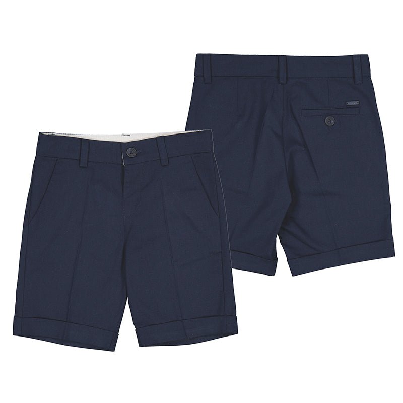 Mayoral Mini Linen Bermuda Shorts _ 3267 - NorthBoys
