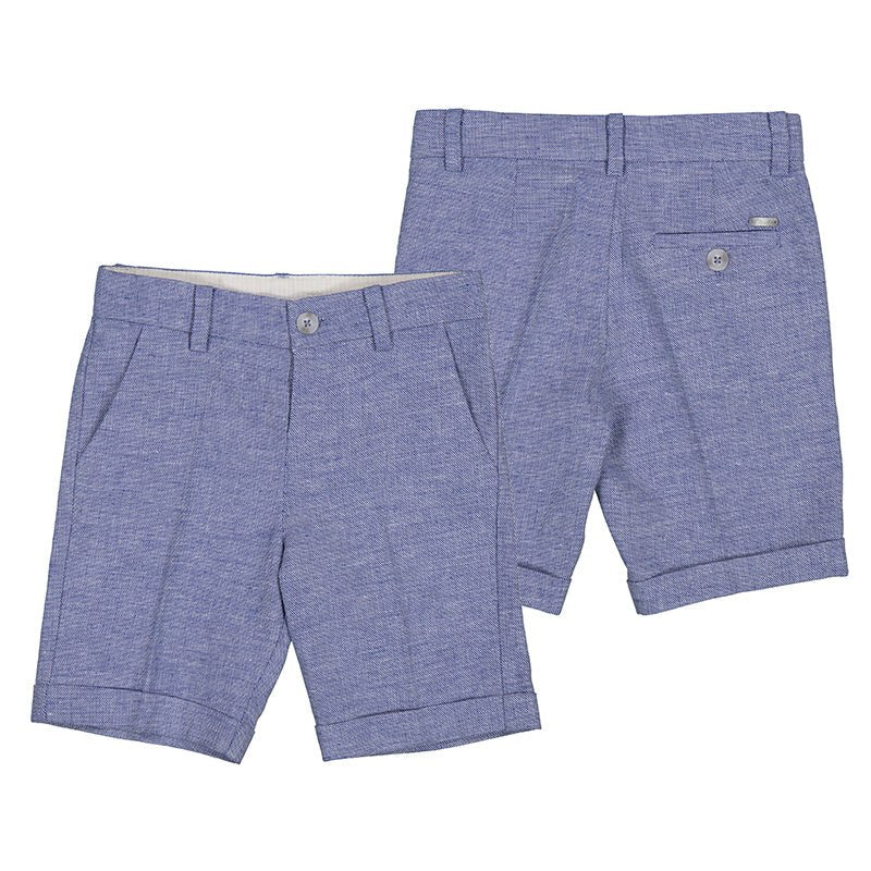 Mayoral Mini Linen Bermuda Shorts _ 3267 - NorthBoys