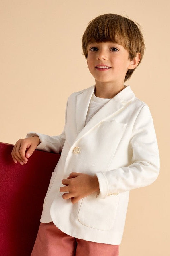 Mayoral Mini Linen Blazer_ 3417-NorthBoys