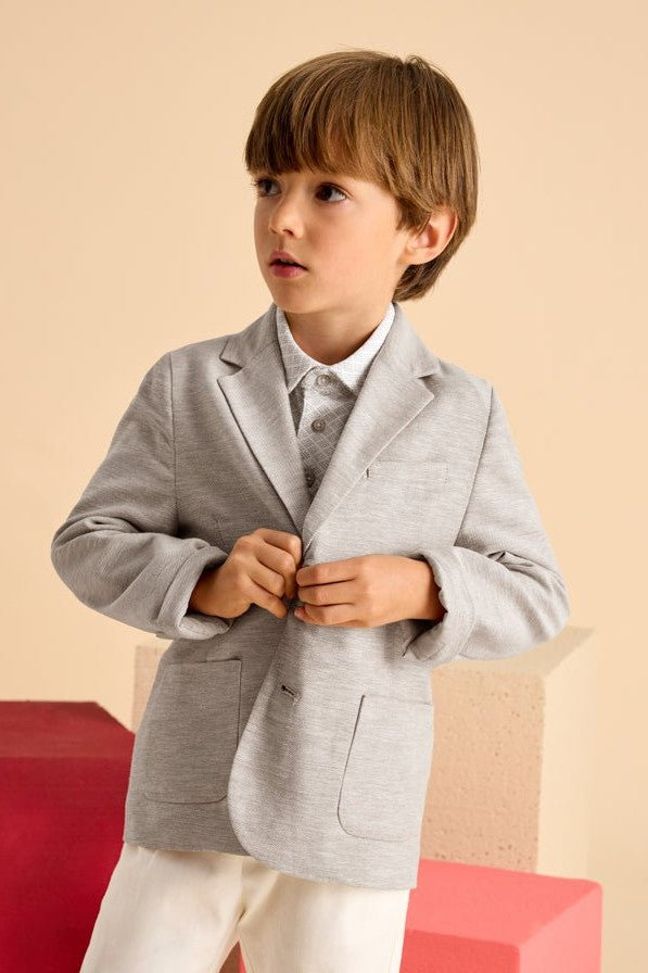 Mayoral Mini Linen Blazer_ 3417-NorthBoys