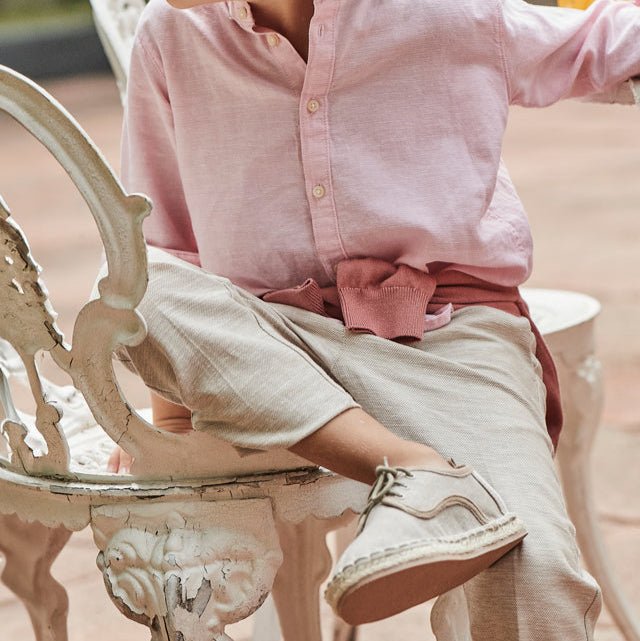 Mayoral Mini Linen Suit Pants_ 3563-NorthBoys