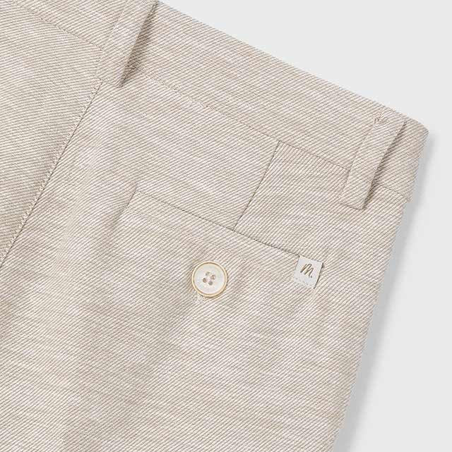 Mayoral Mini Linen Suit Pants_ 3563-NorthBoys