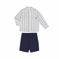 Mayoral Mini Long Sleeve Buttondown w/ Bermuda Shorts Set _ 3281 - 34 - NorthBoys
