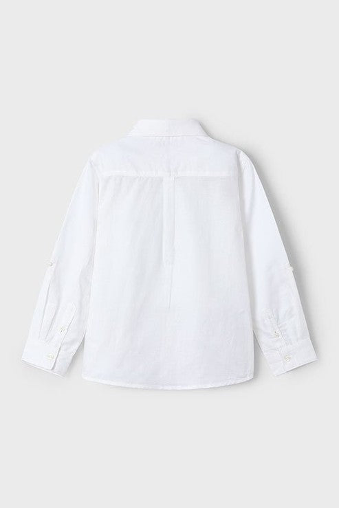 Mayoral Mini Long Sleeve Linen Shirt_ 3121 - NorthBoys