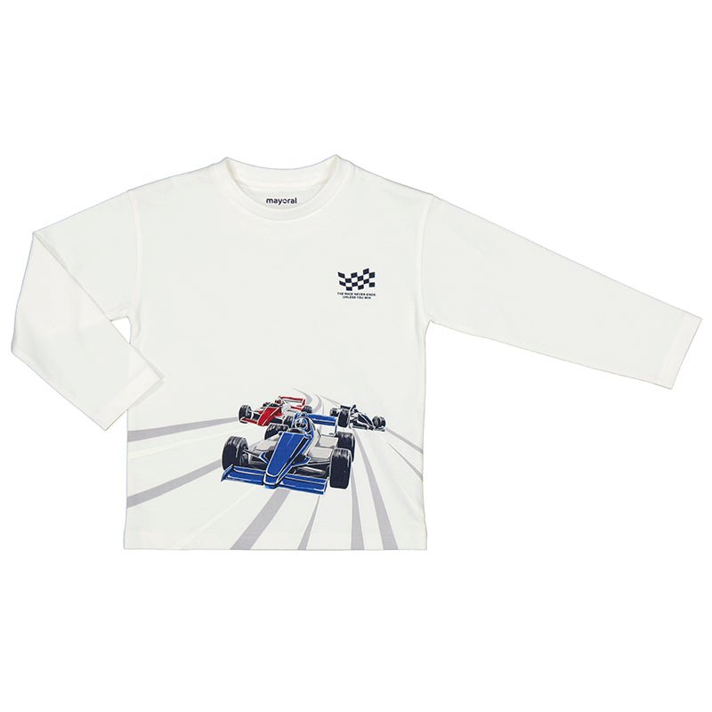 Mayoral Mini White T-Shirt_4017 - 42 - NorthBoys