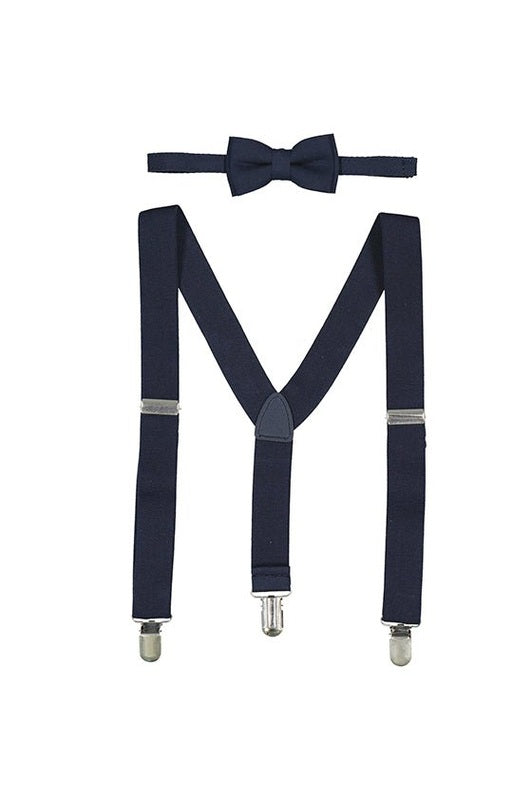 Mayoral Navy Bowtie & Suspenders Set_ 10738 - 40 - NorthBoys