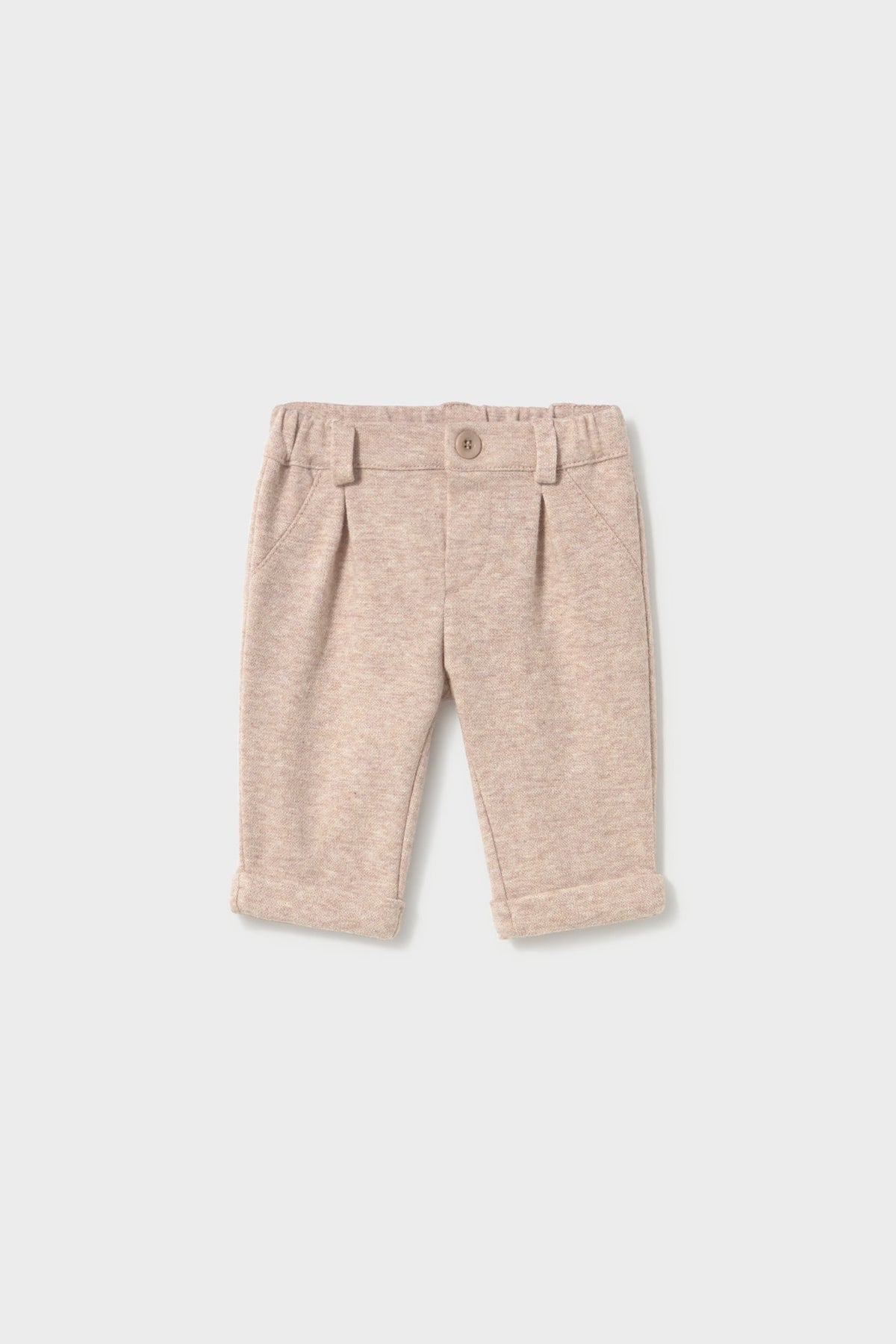 Mayoral Baby Boys Dressy Knit Pants mocha