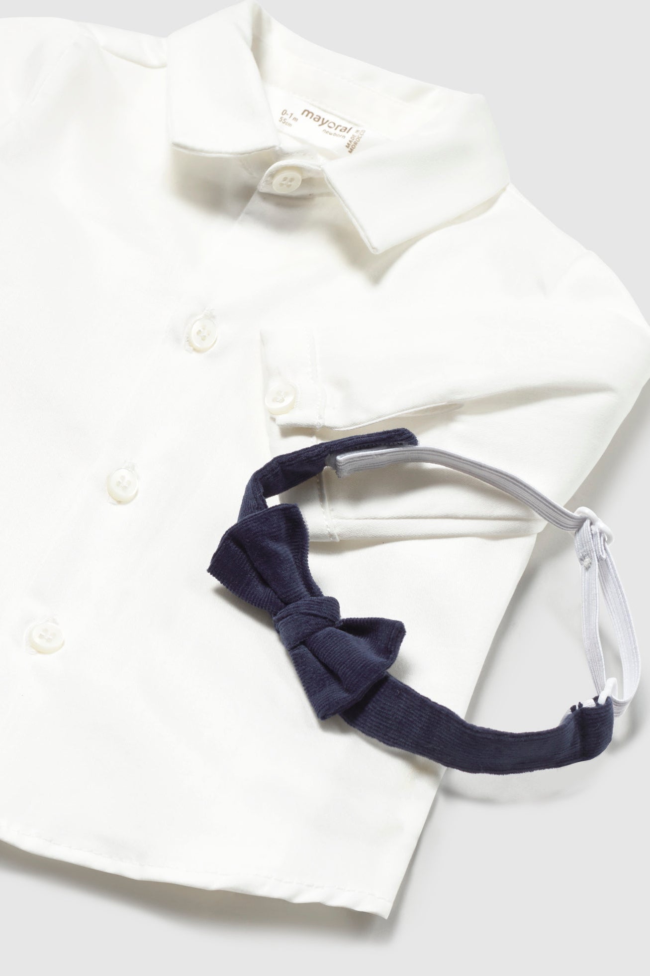 Mayoral Baby Boys Shirt With Bow Tie