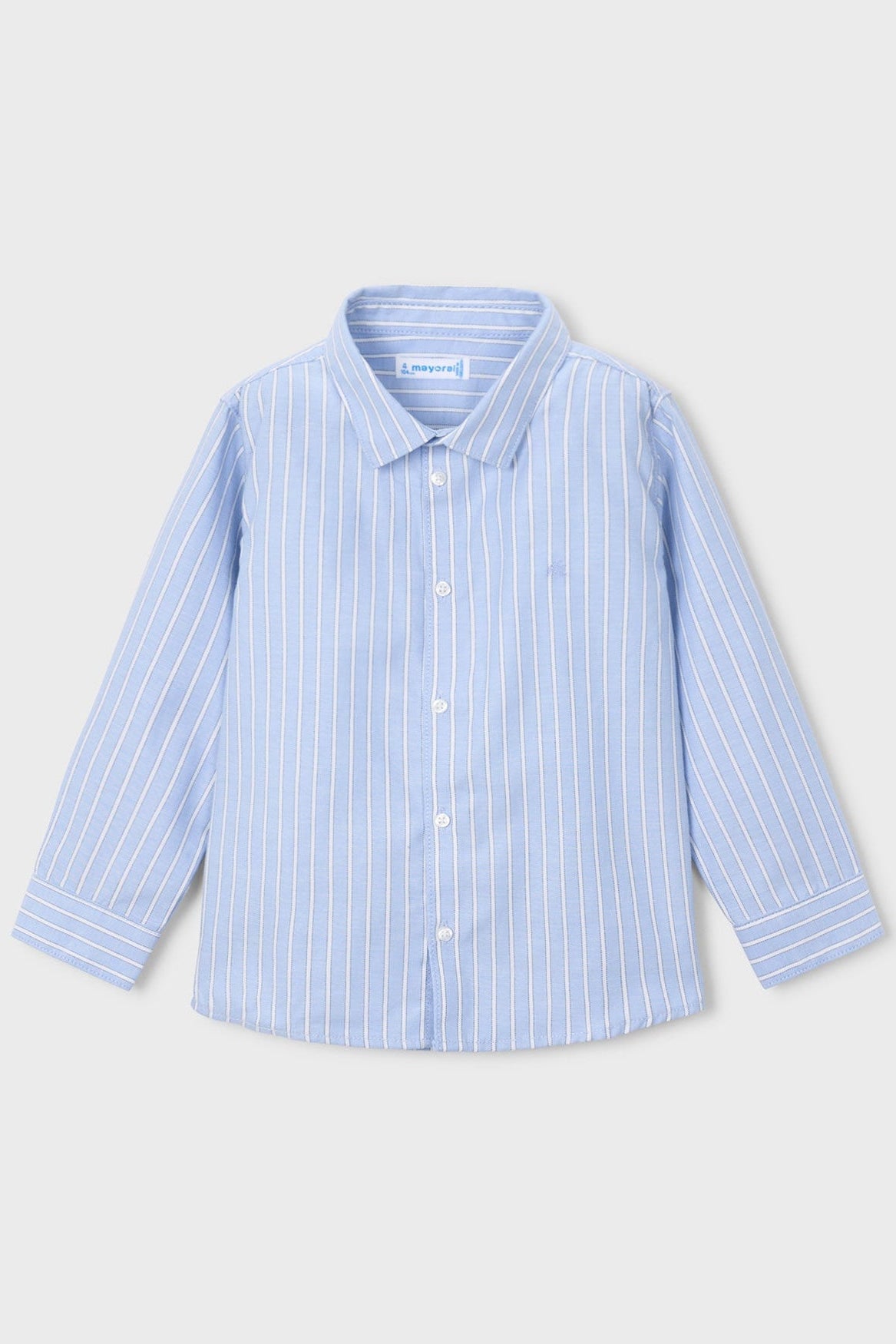 Mayoral Mini Boys Button-up Long Sleeve Shirt