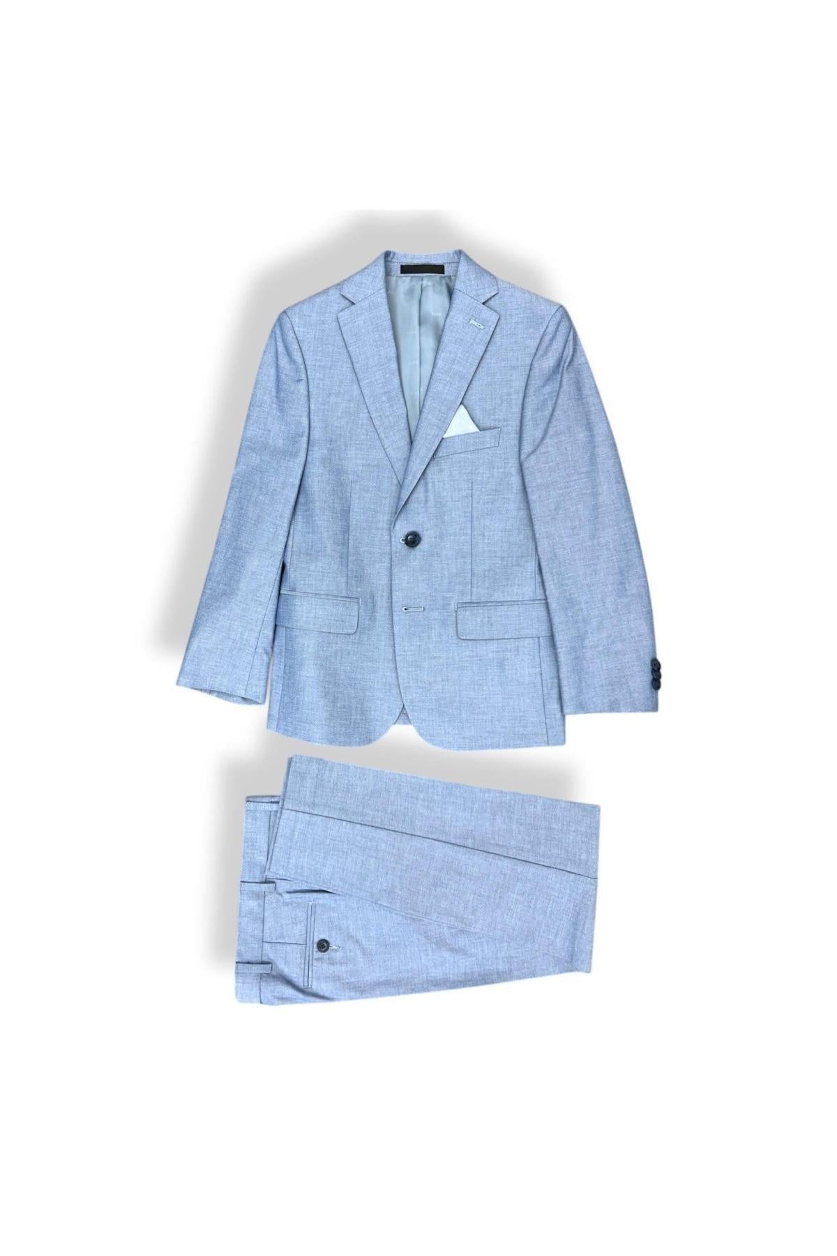 Michael Kors Boys Classic Fit Blue Suit Toronto and Canada