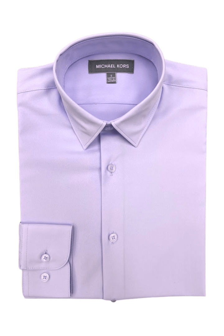 Michael Kors Lavender Dress Shirt_ SJY0067 - NorthBoys