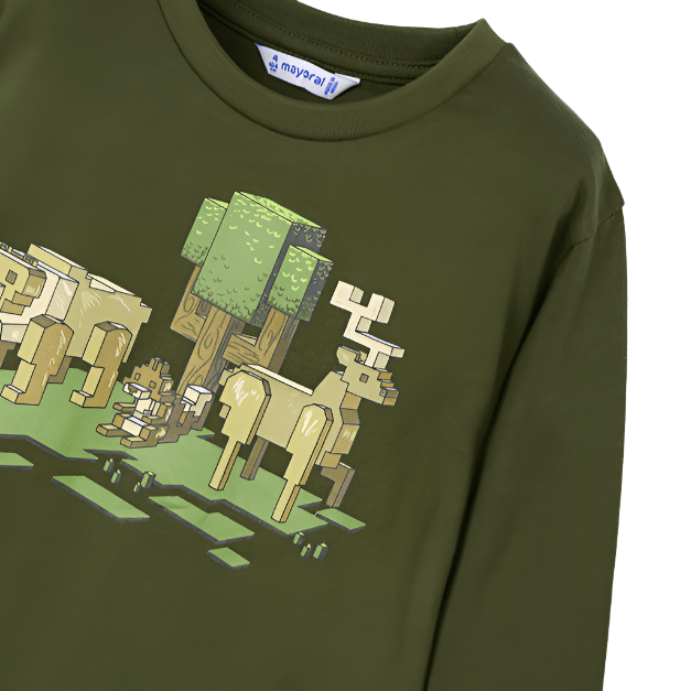 Mini "Nature" Long Sleeve T-Shirt - NorthBoys