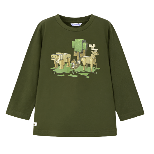 Mini "Nature" Long Sleeve T-Shirt - NorthBoys