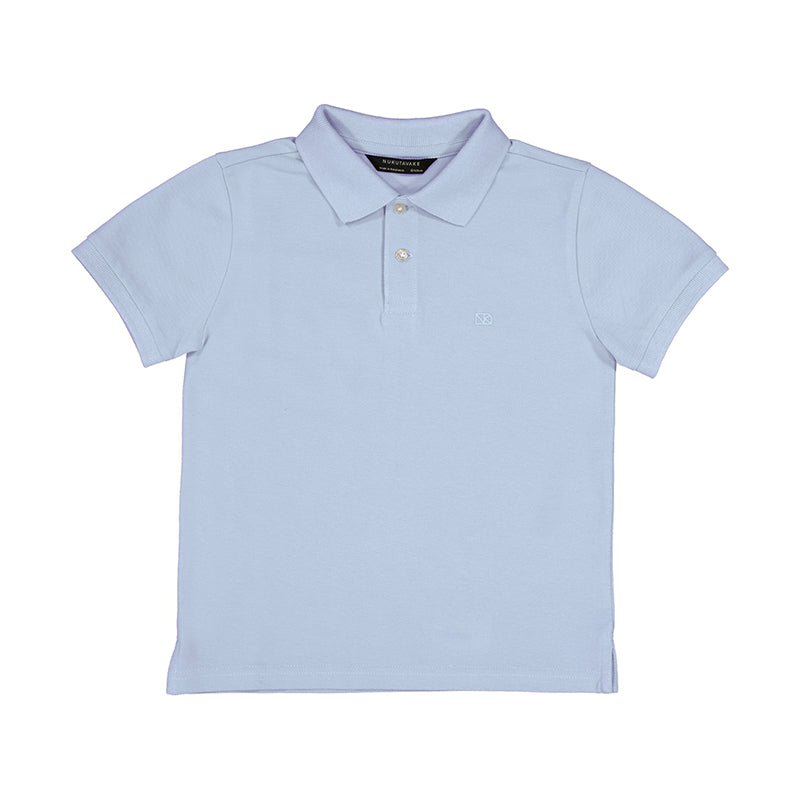 Nukutavake Basic Blue Short Sleeve Polo - NorthBoys