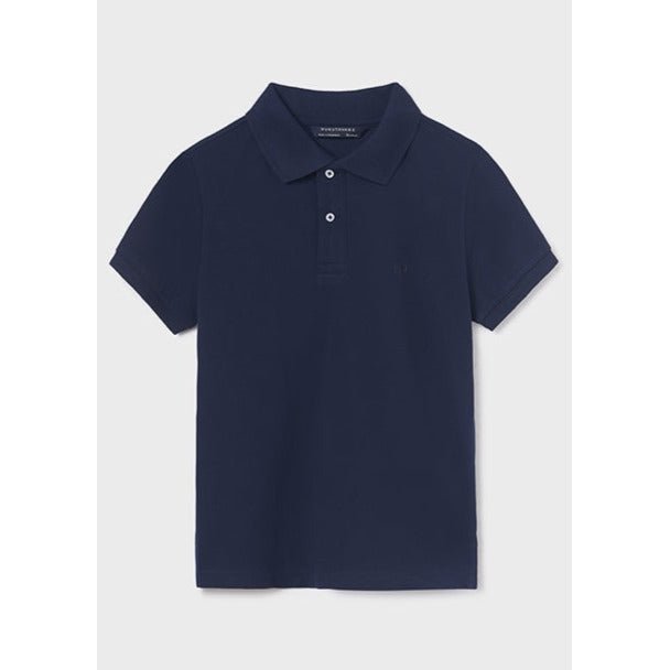 Nukutavake Basic Short Sleeve Navy Polo - NorthBoys